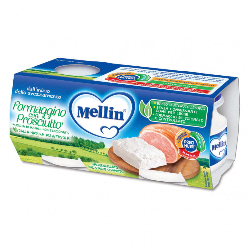 Tarrito de Quesito con Jamón Mellin