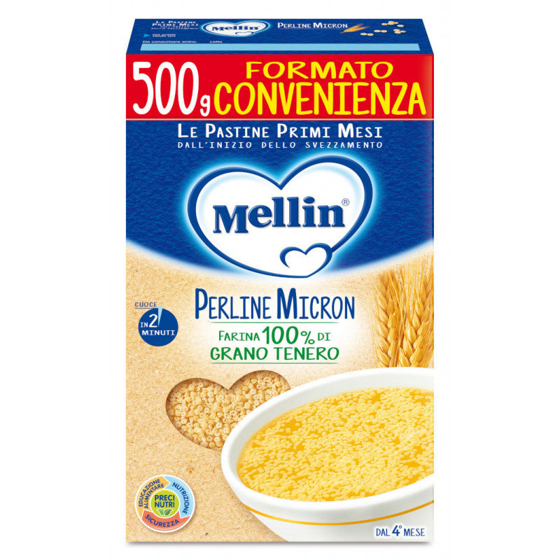 Pasta Perlina Micron Mellin - 500 g