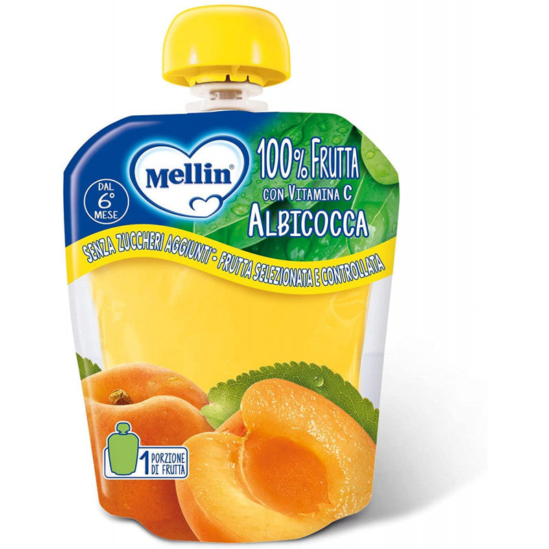 Merienda 100% Fruta Mellin - Albaricoque