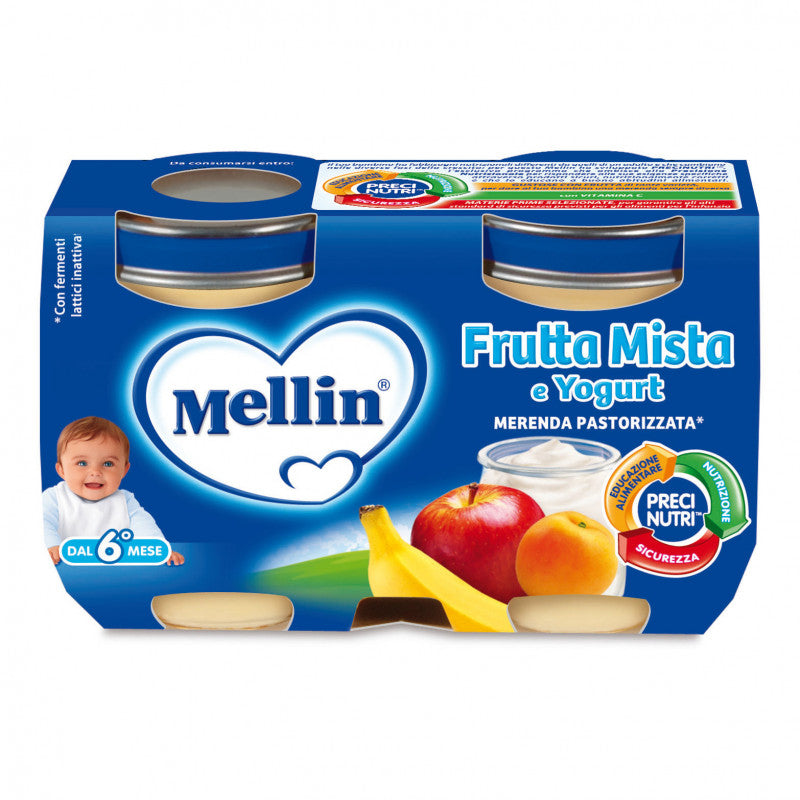 Merienda Mellin - Fruta Variada y Yogur