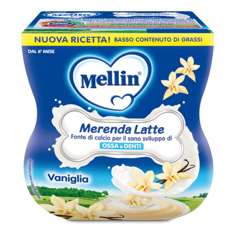 Merienda Leche y Vainilla Mellin
