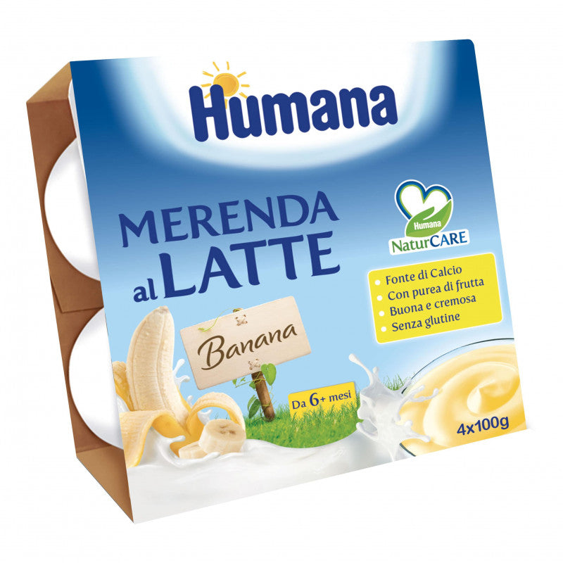Merenda Láctea Humana - Plátano