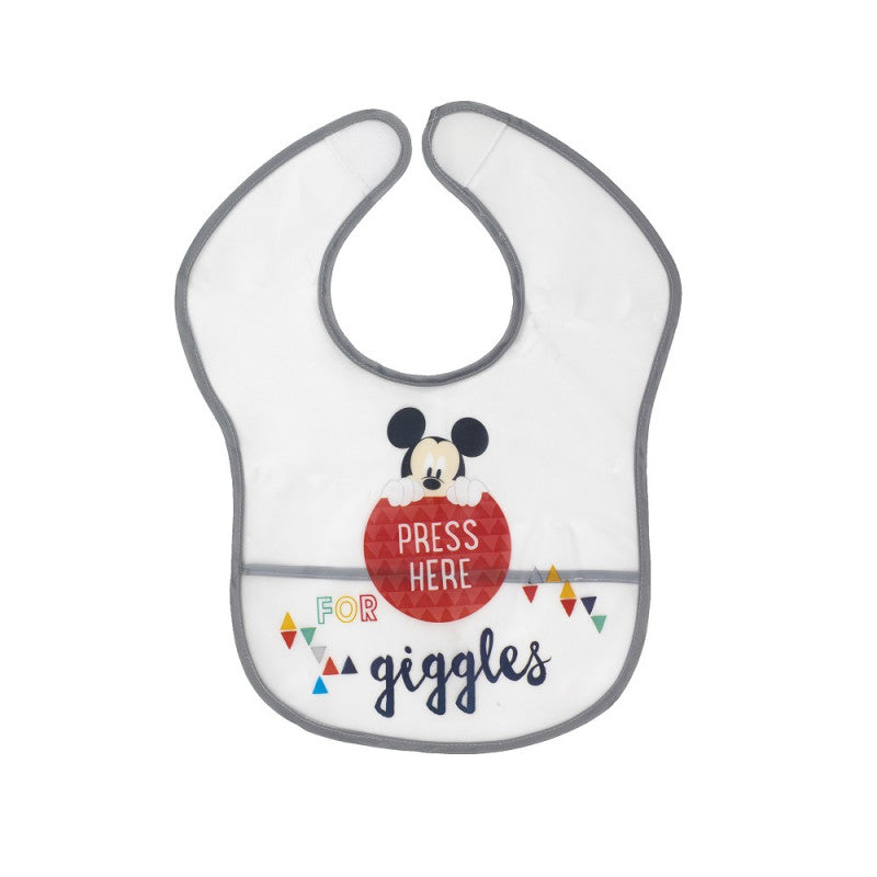 Set 2 Baberos de Plástico - Disney Mickey Mouse