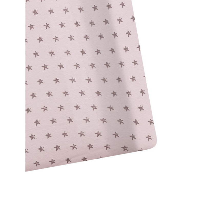 Cubrefaixero de punto rosa