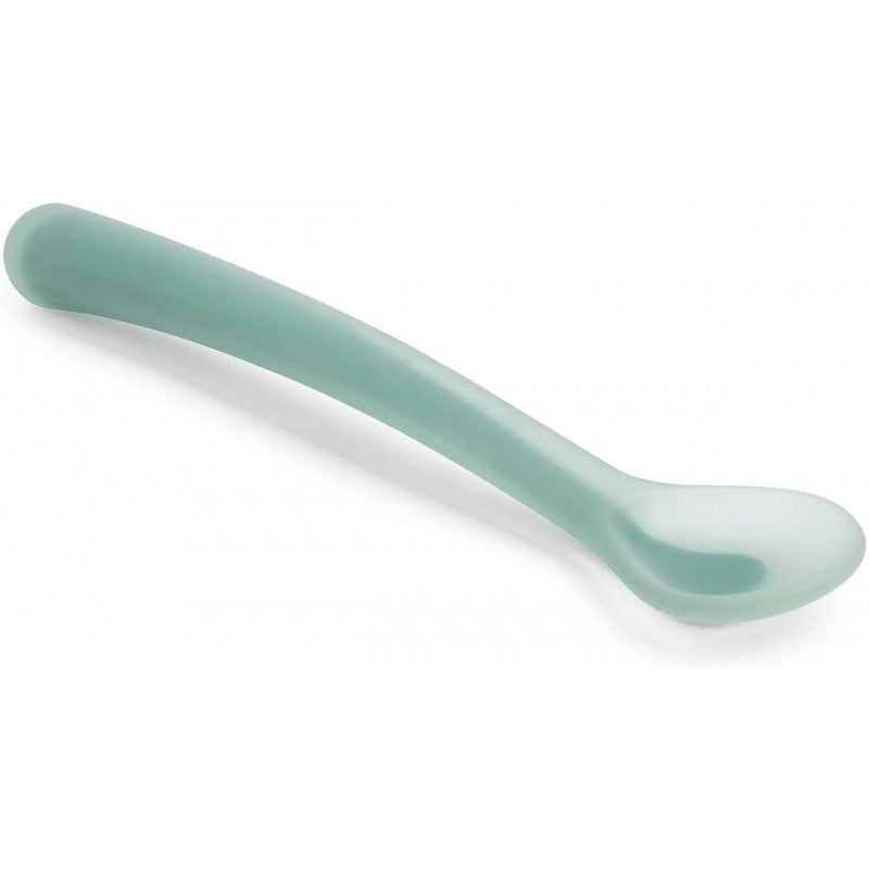 Cuchara de silicona Hygge Baby Suavinex - Verde