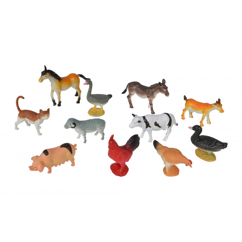 Set Animales en Tubo - Granja