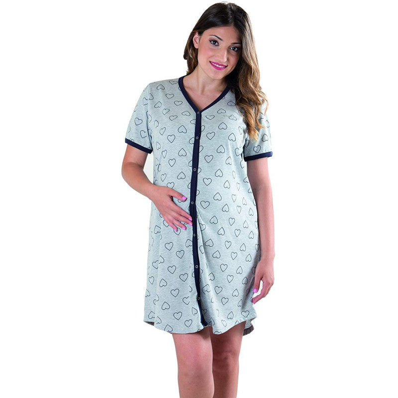 Camisón Gris de Corazones - T4