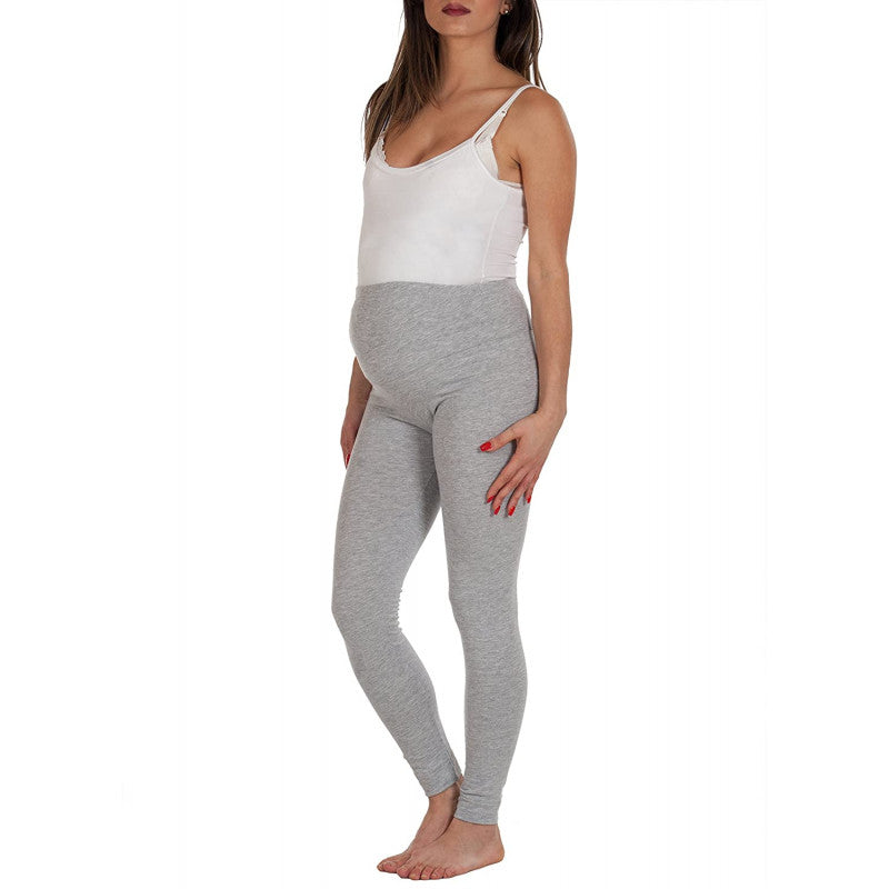 Leggings Premamá Ajustados, Gris - T6