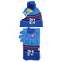 Conjunto de bufanda, gorro y guantes de Mickey Mouse azul