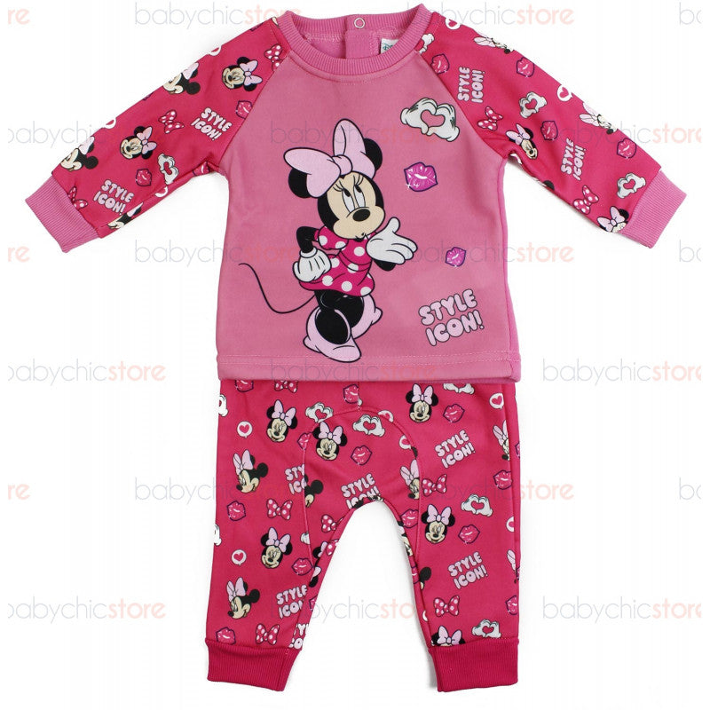 Pelele Disney Minnie Rosa - 12 Meses