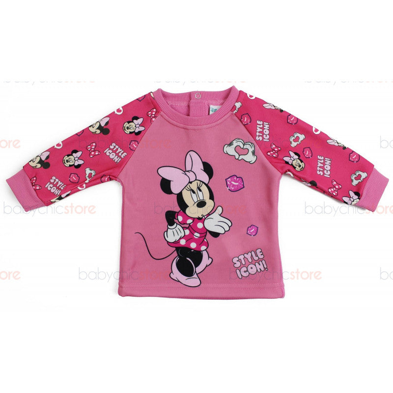 Pelele Disney Minnie Rosa - 12 Meses