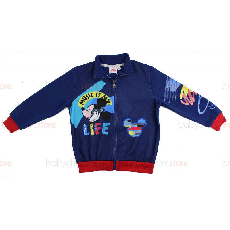 Conjunto de chándal Mickey Mouse - Rojo/Azul - 8 Años