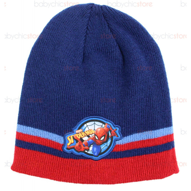 Set Gorro y Guantes de Spiderman - Azul/Rojo