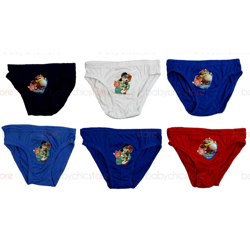 Set de 6 Slips 44 Gatos - 4/5 Años