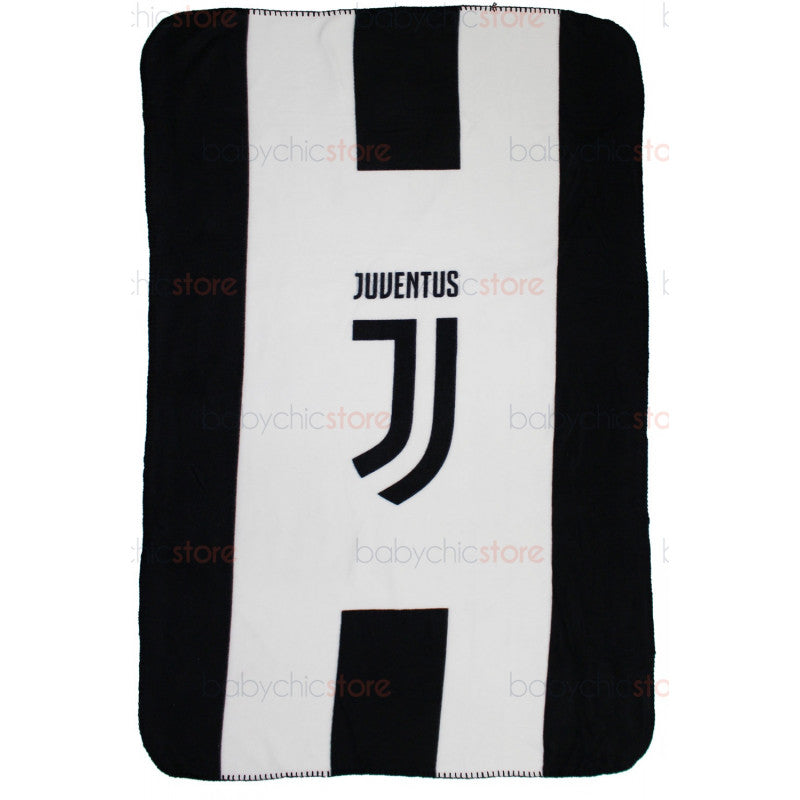 Manta polar Juventus Oficial - Logo Negro