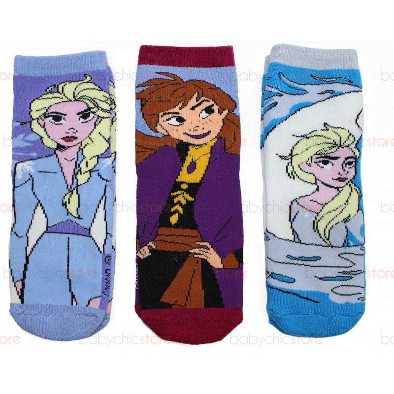3 Pares Calcetines Antideslizantes Frozen - 23/26