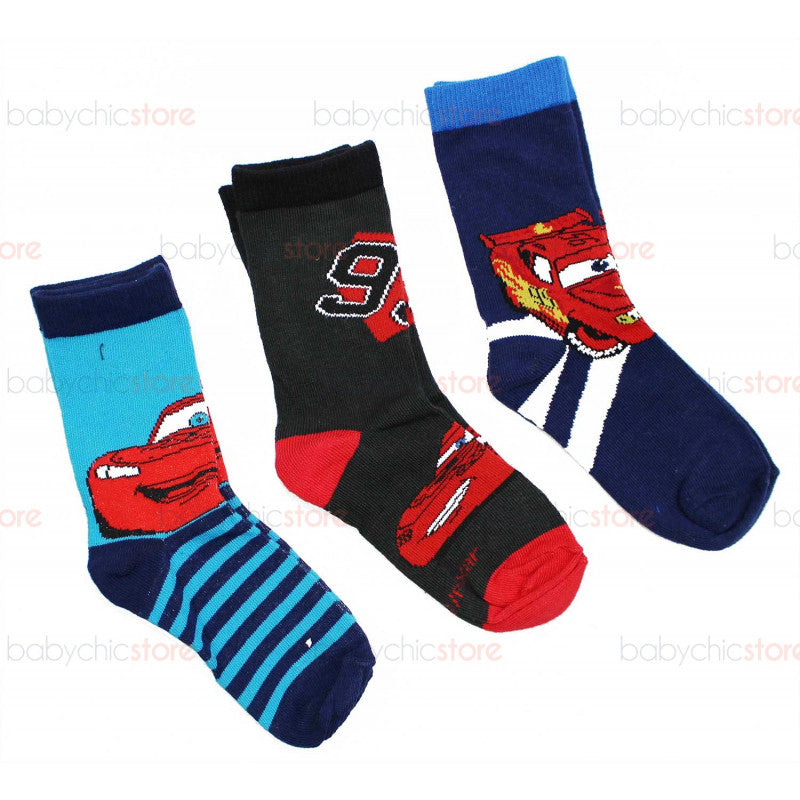 Set 3 Pares de Calcetines Cars - 23/26