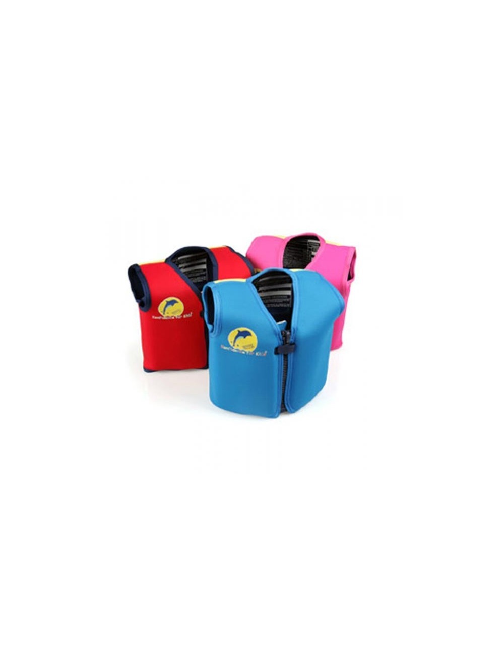 Chaleco Konfidence 2-3 Años Rojo-Amarillo Danpete