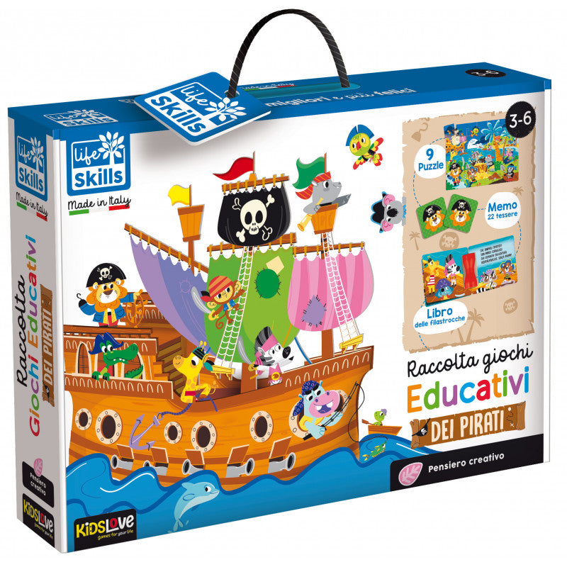 Colección Juegos Educativos Piratas