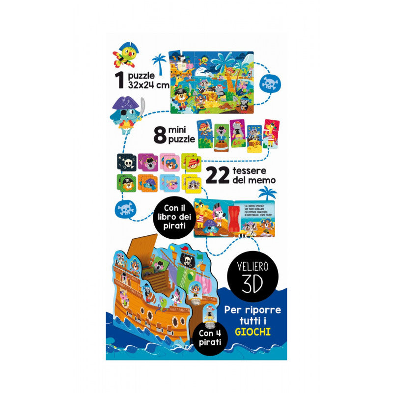 Colección Juegos Educativos Piratas