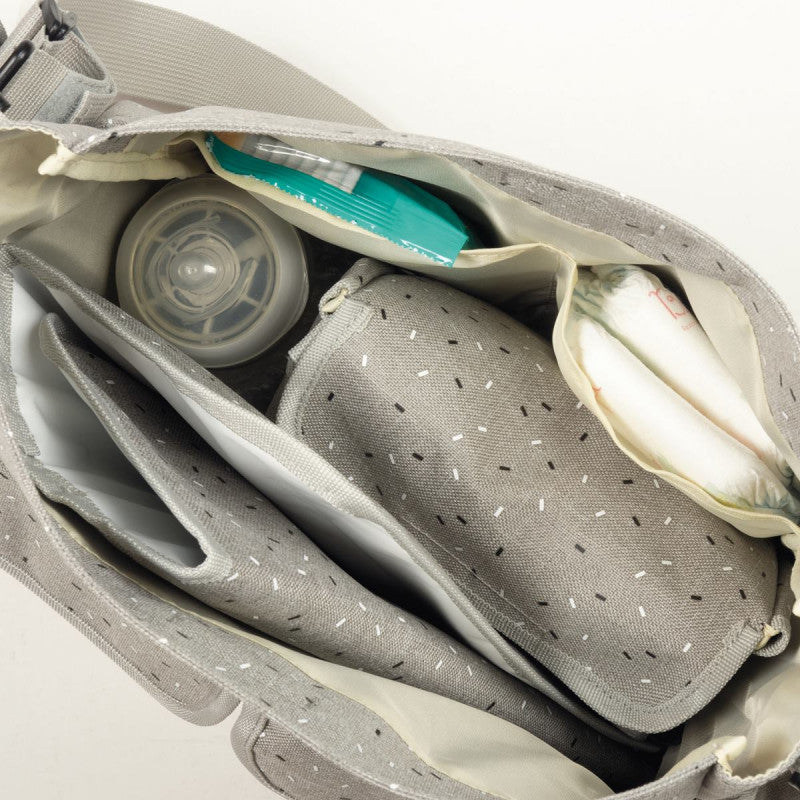 Bolso Cambiador Walking Mum Confetti Gris