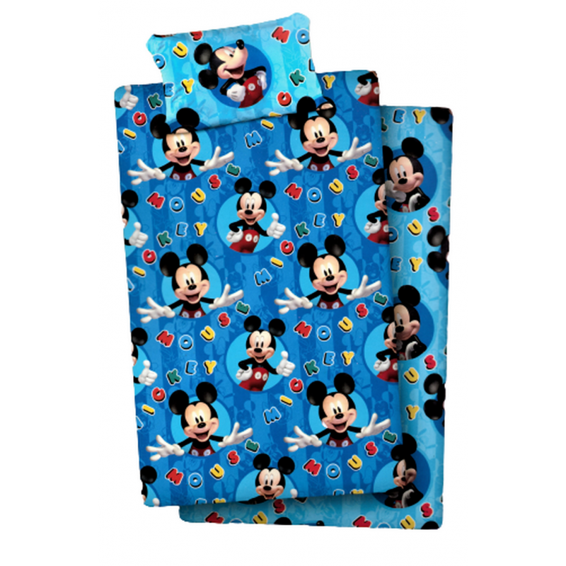 Juego de sábanas individuales de Mickey Mouse