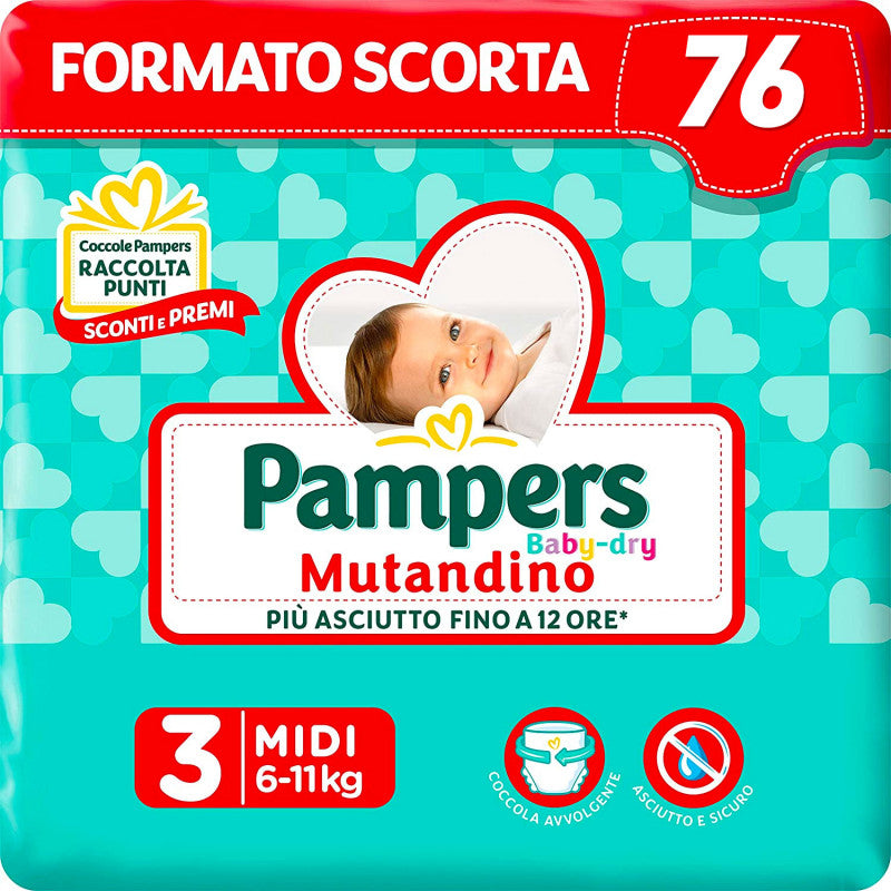 Pañales Pampers Baby Dry Pants - Paquete Ahorro