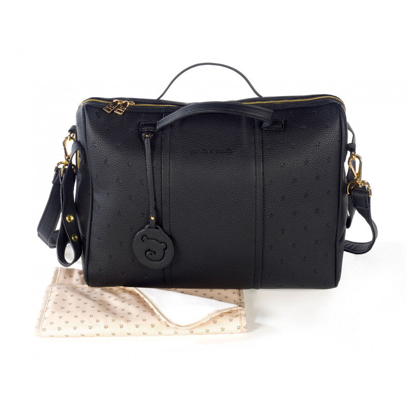 Bolso Maternal London Pasito a Pasito - Black