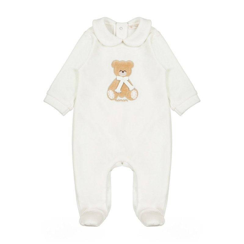 Pelele blanco Colección Pallino - 6 Meses
