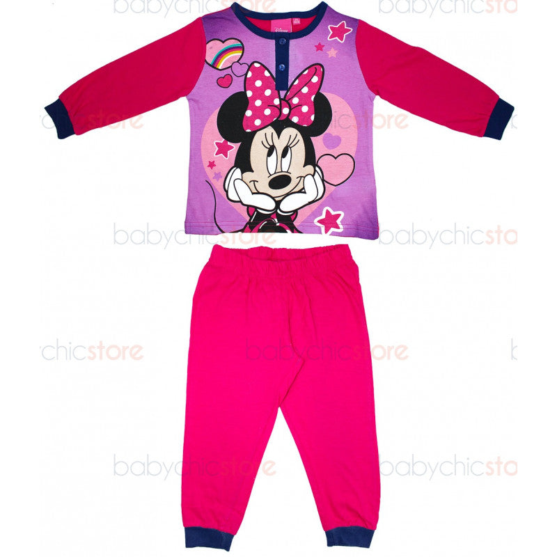 Pijama Primavera/Verano Minnie Violeta - 3 Años