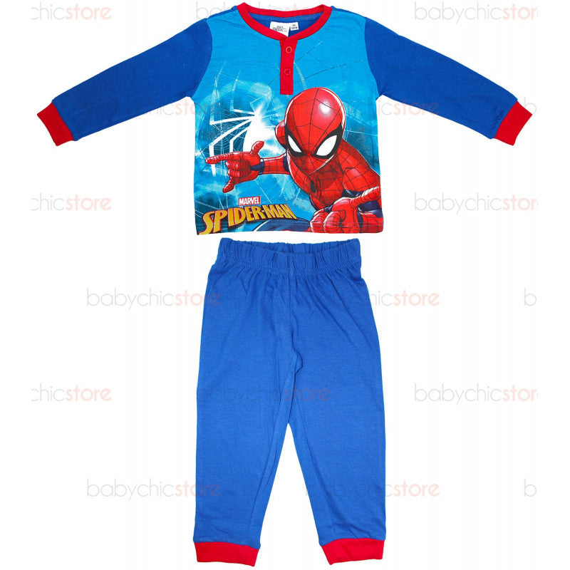 Pijama Primavera/Verano Spiderman Azul - 5 Años