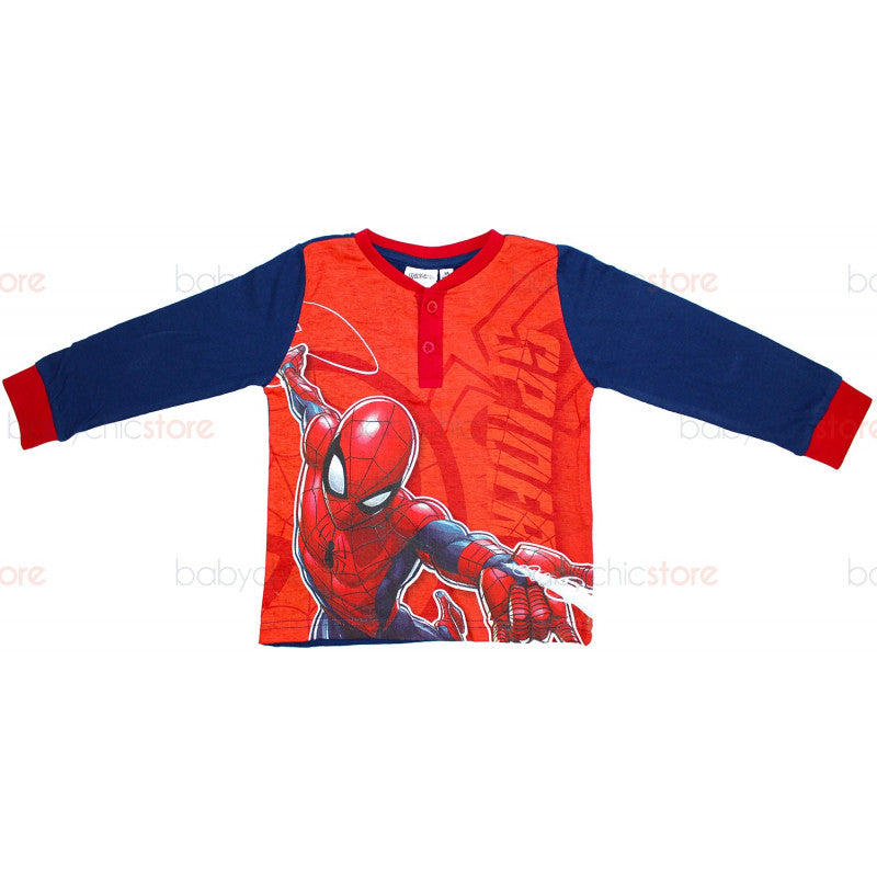 Pijama Primavera/Verano Spiderman Rojo - 6 Años