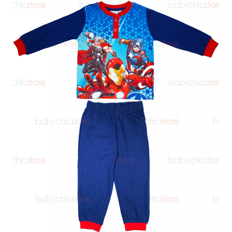 Pijama Primavera/Verano Avengers Rojo - 5 Años