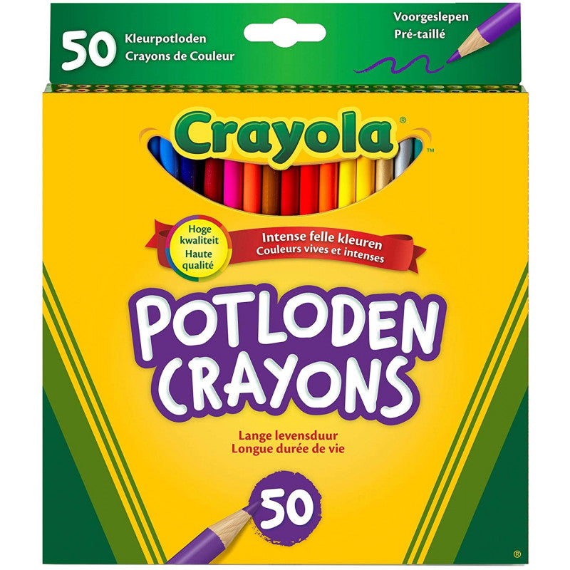 Set de 50 lápices de colores Crayola