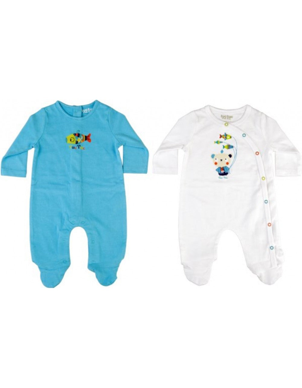 Set de 2 peleles kimono Tuc Tuc 3 meses
