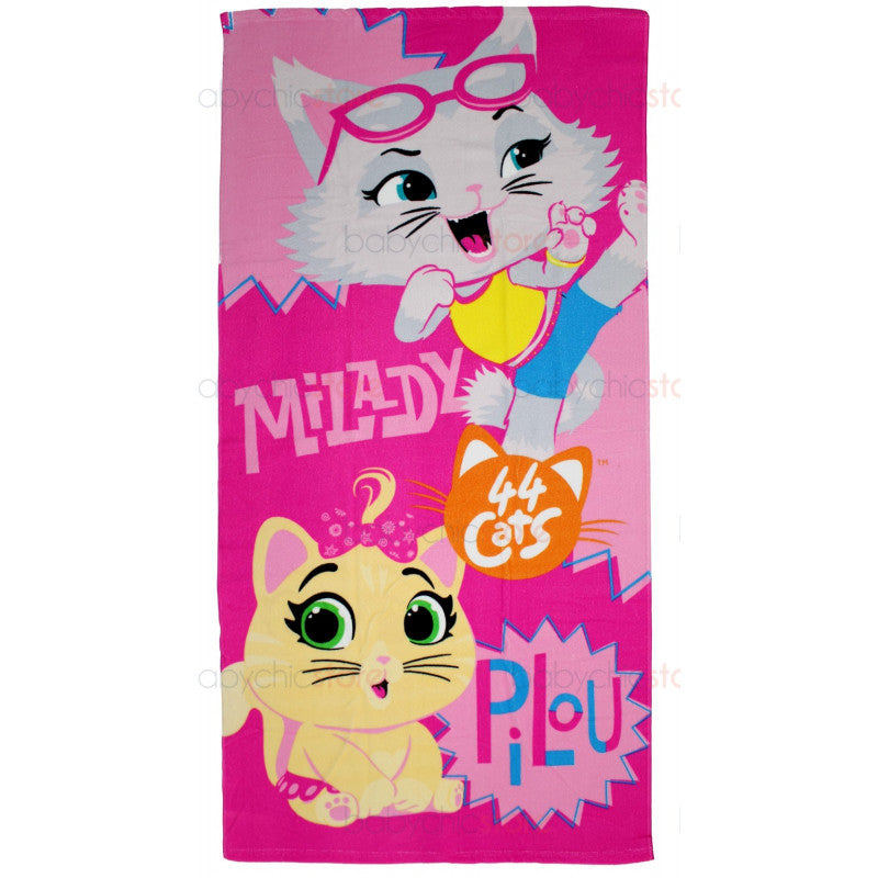 Toalla de playa 44 Gatos - Milady y Pilou