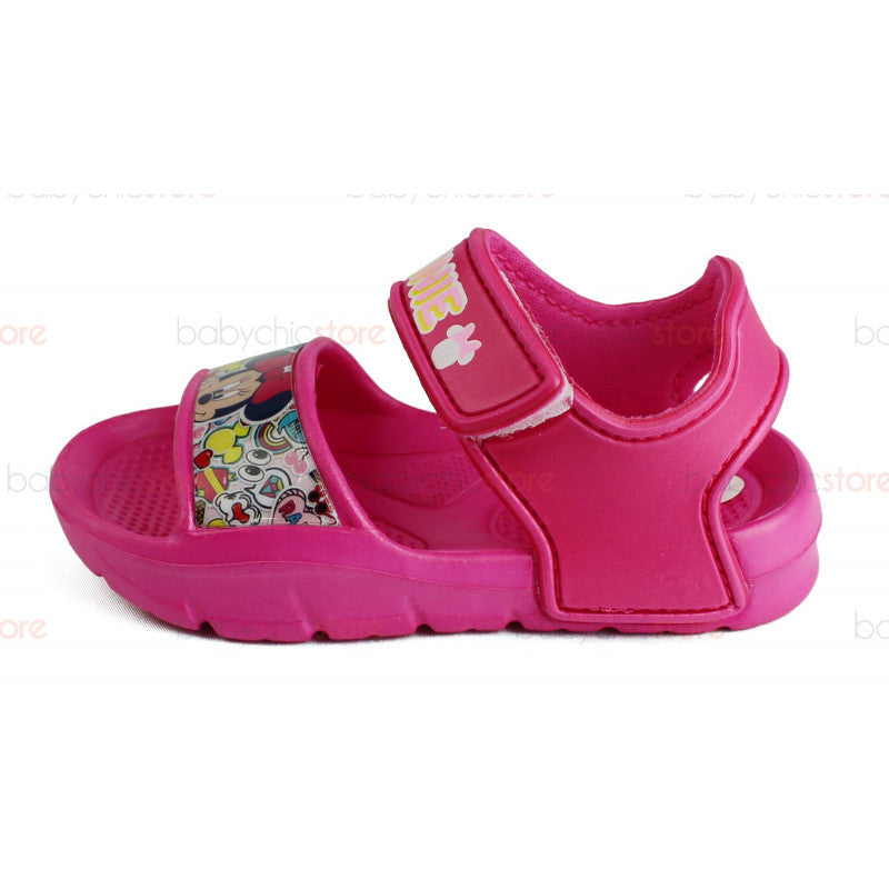 Sandalia Playa Minnie Fucsia - 24/25