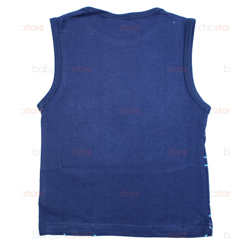 Camiseta sin mangas Spiderman Azul - 6 Años