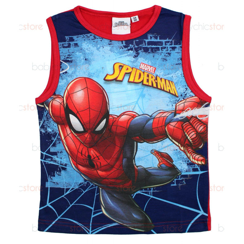 Camiseta sin mangas Spiderman Roja - 3 Años