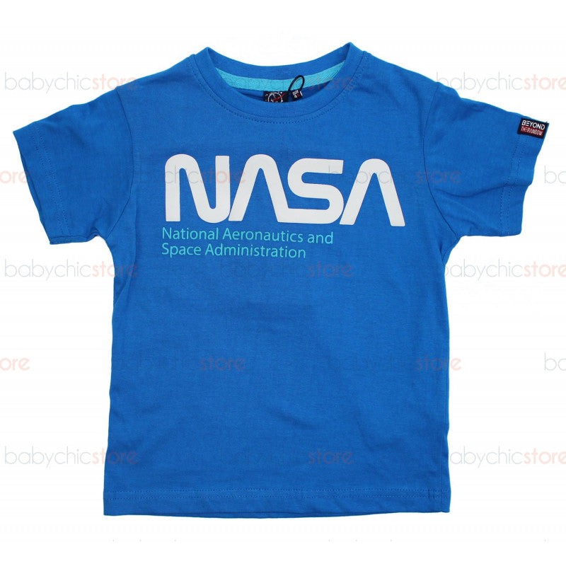 Camiseta NASA Azul - 14 Años