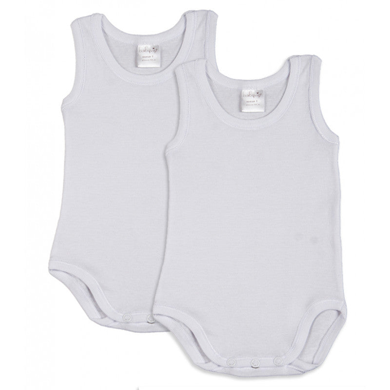 Set de 2 Bodys de Bebé con Hombro Ancho - 3 Meses