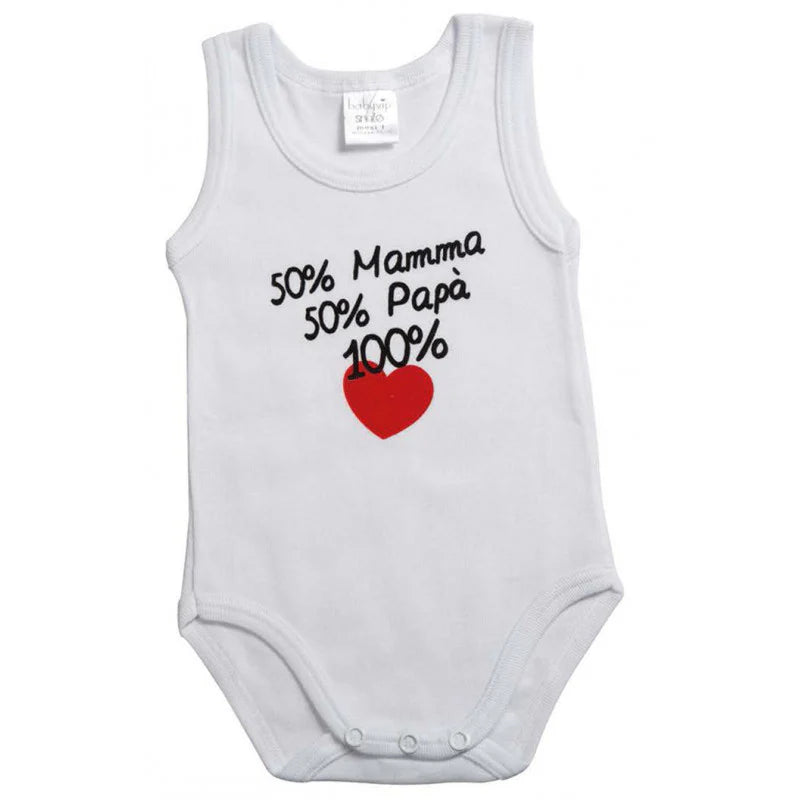 Body 50% Mamá y 50% Papá - 12 Meses