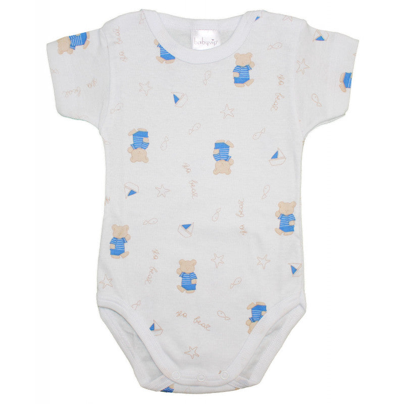 Set 2 Bodies Osito Azul - 0 Meses