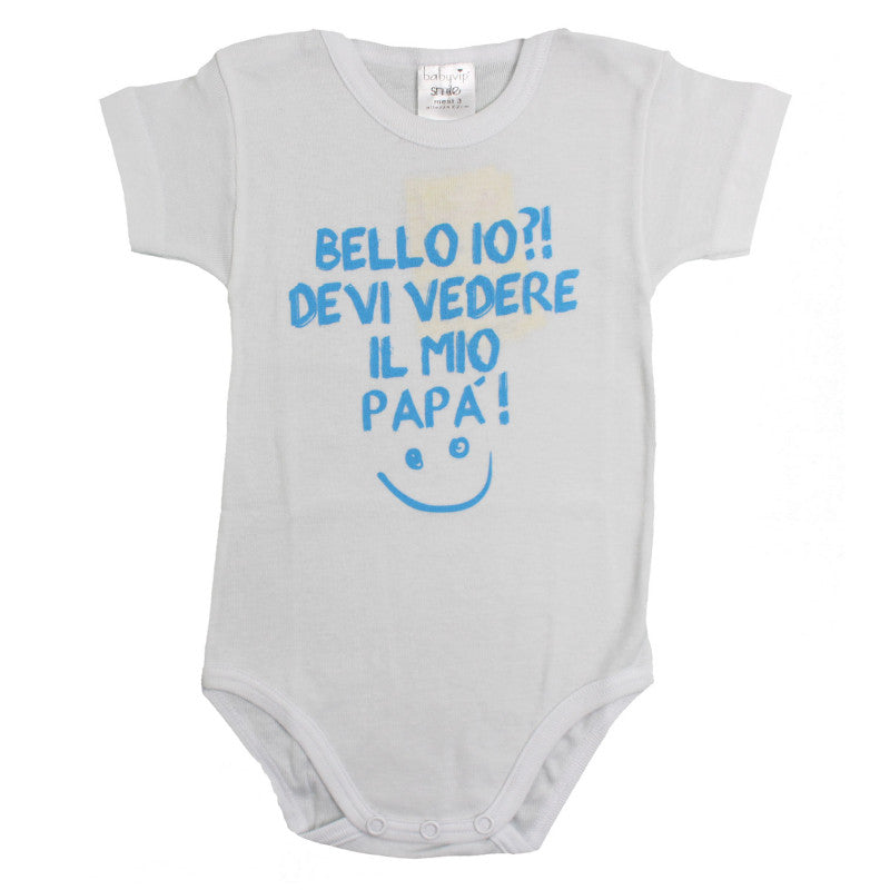 Body Bebé ¿Guapo yo? Tienes que ver a mi papá - 3 Meses