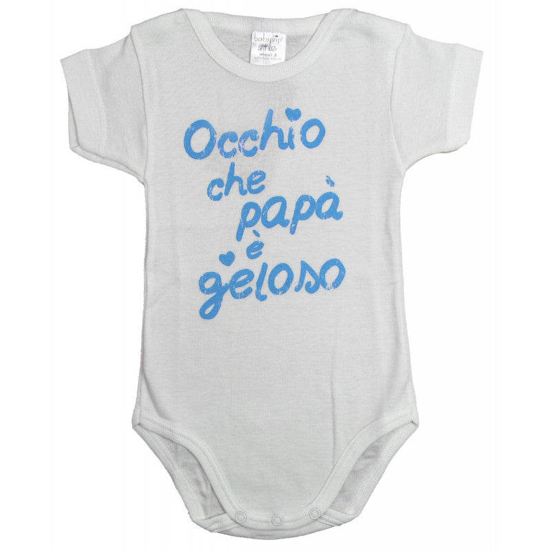 Body Ojo que Papá está Celoso - 12 Meses