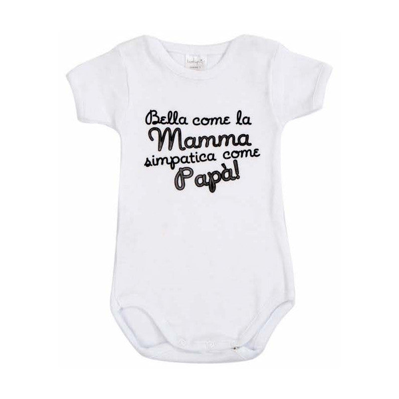 Body Recién Nacido - Tan Bonita como Mamá, Tan Simpática como Papá - 1 Mes