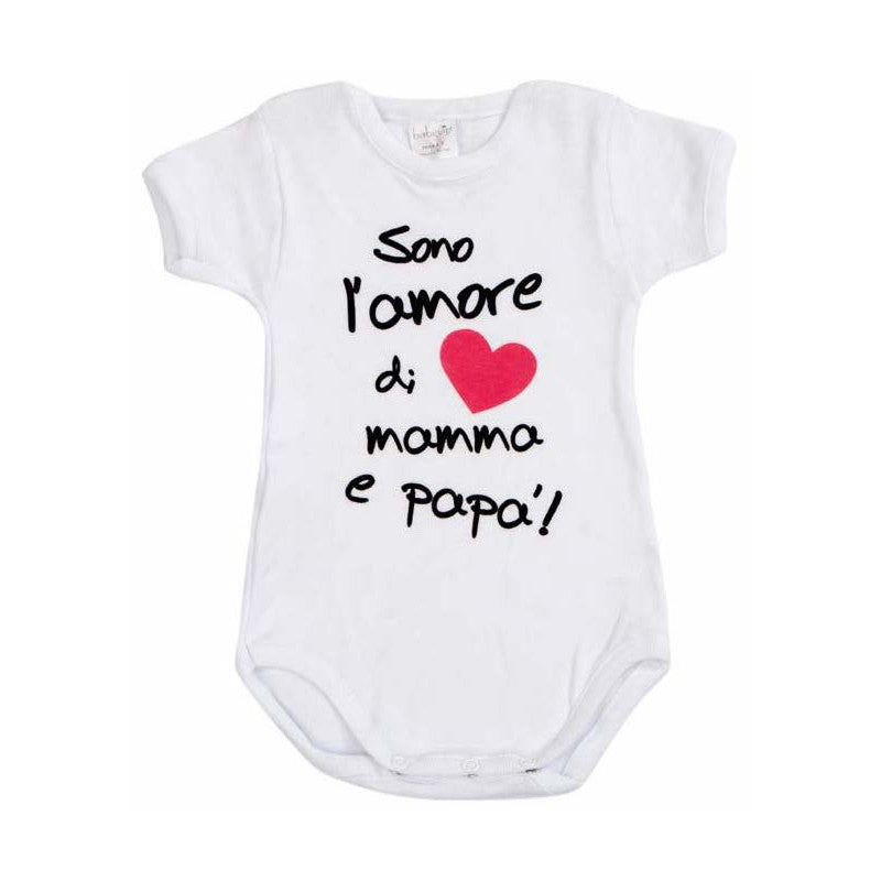 Body para Bebé Soy el amor de Mamá y Papá - 12 Meses