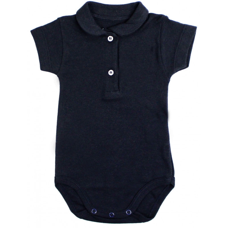 Body de bebé modelo Polo Azul - 1 Mes