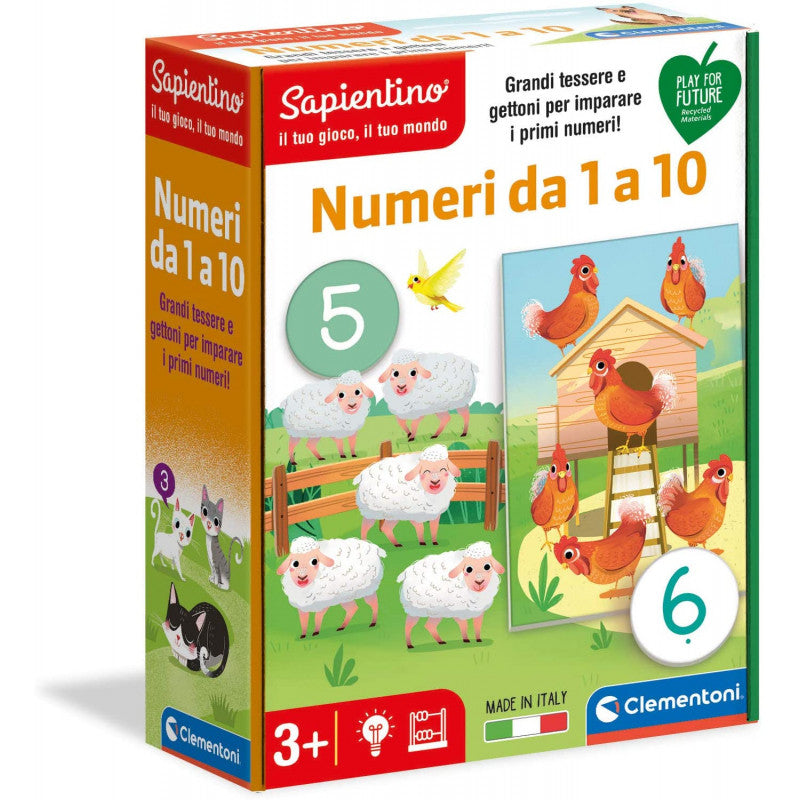 Números del 1 al 10 - Clementoni