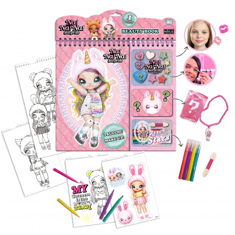 ¡Na! ¡Na! ¡Na! Libro de belleza y trucos sorpresa